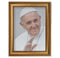 Pope Francis Framed Fine Art Canvas Print - 12" x 16" (2 Frame Options)