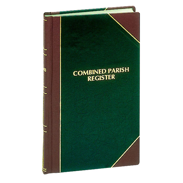 Combined Parish Register | 9 x 14 |