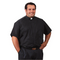 Roomey Toomey Big and Tall Clergy Shirt | Short Sleeve Tab Collar