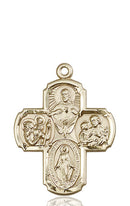 Five-Way Medal - 14 Karat Gold 0040KT