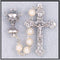 First Communion Rosary - Imitation Pearl