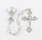 First Communion Rosary - Crystal AB Beads