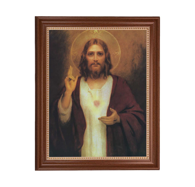 Sacred Heart of Jesus Framed Print -11" x 14" (2 Frame Options)