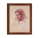 Prayerful Christ Framed Print - 11" x 14" (2 Frame Options)