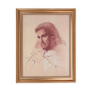 Prayerful Christ Framed Print - 11" x 14" (2 Frame Options)