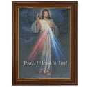 Divine Mercy Framed Fine Art Canvas Print - 12" x 16" (2 Frame Options)