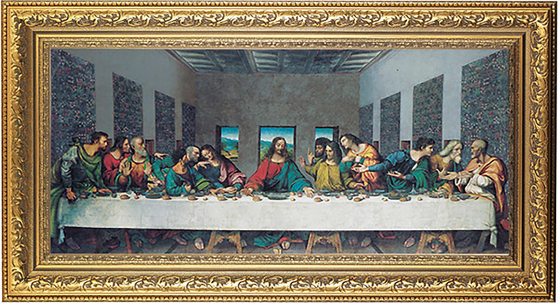 The Last Supper Framed Print (2 Size Options)