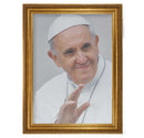 Pope Francis Framed Fine Art Canvas Print - 19" x 27" (2 Frame Options)