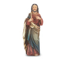 4" Sacred Heart of Jesus Statue with Gold Accents