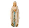 4" Our Lady of Lourdes Statue with Gold Accents