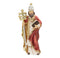 4" St. Gregrory Statue with Gold Accents
