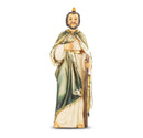 4" St. Jude Statue with Gold Accents