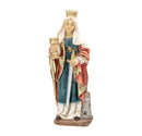 4" St. Barbara Statue with Gold Accents