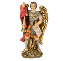 4" St. Gabriel Statue with Gold Accents