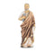 4" St. Peter Statue with Gold Accents