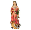 4" St. Philomena Statue with Gold Accents
