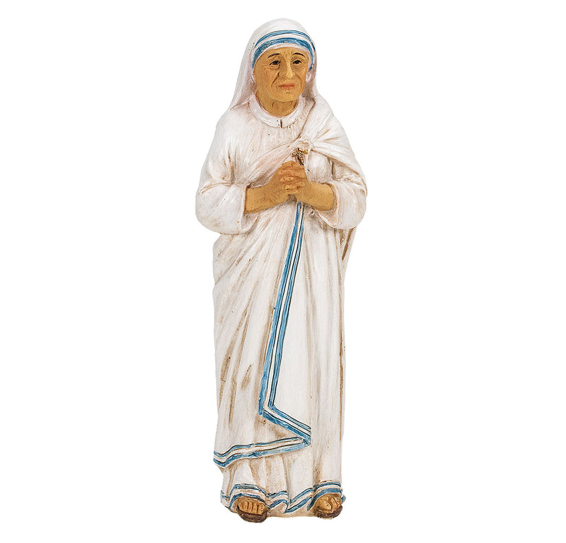 4" St. Teresa of Calcutta Statue with Gold Accents