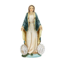 4" Our Lady of Miraculous Medal Statue with Gold Accents
