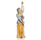 4" St. Joan of Arc Statue with Gold Accents