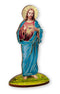 Sacred Heart of Jesus 6" Gold Foil Laser Cut Wooden Statue