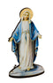 Our Lady of Grace 6" Gold Foil Laser Cut Wooden Statue