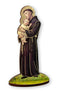 St. Anthony 6" Gold Foil Laser Cut Wooden Statue