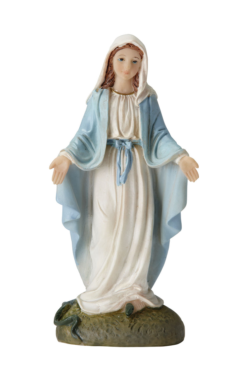 Our Lady of Grace Statue - Color - 5.5"