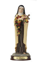 St. Theresa Statue - Color - 8" or 12"