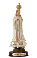 Our Lady of Fatima Statue - Color - 8" or 12"