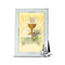 4" x 6" Silver Plated Communion Photo Pearlized Frame (Girl)