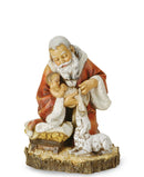 Kneeling Santa Figure - Color - 11.5"
