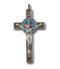 3.25" Enameled St. Benedict Cross on 30" Cord with Devotional Book