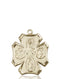 Five-Way Medal - 14 Karat Gold 4137KT