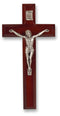 Crucifix w/ Cherry Wood Cross