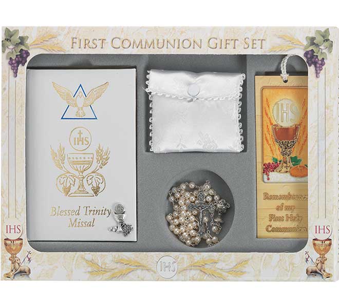 6 pc. Deluxe Communion Gift Set (2 Color Options)