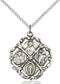 Five-Way Medal - Sterling Silver Medal & Chain 5446SS/18SS