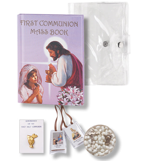 5 Piece First Communion Gift Set (Girls)