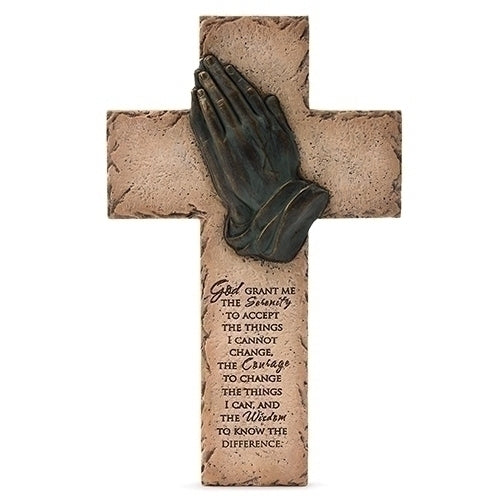 Praying Hands Wall Cross