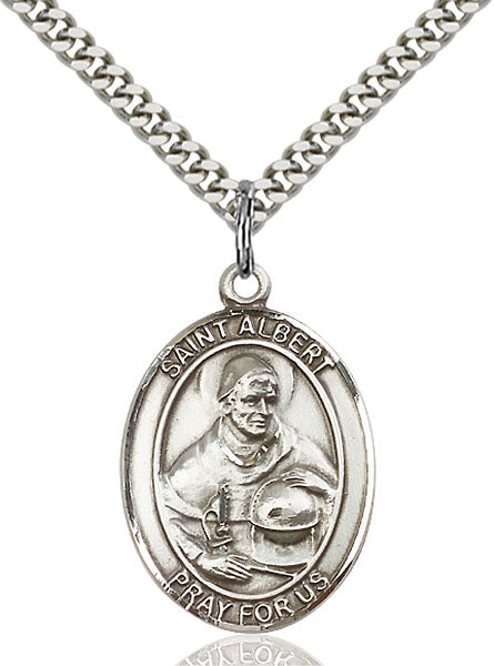 St. Albert Sterling Silver Medal