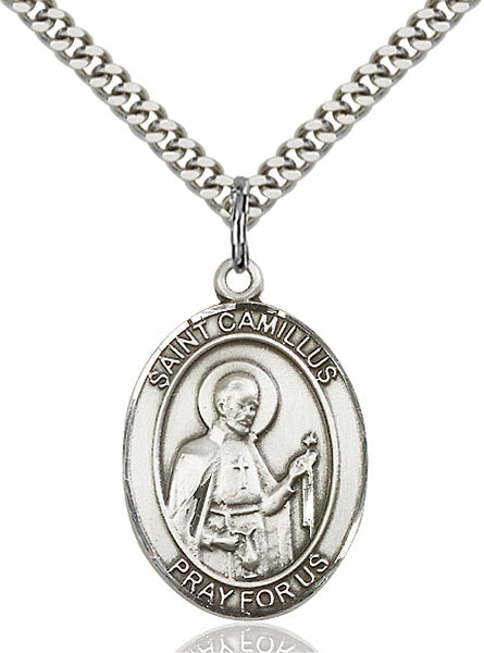 St. Camillus Sterling Silver Medal