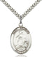 St. Charles Sterling Silver Medal