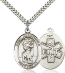 St. Christopher EMT Sterling Silver Medal