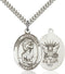 St. Christopher U.S. Navy Sterling Silver Medal