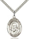 St. Francis de Sales Sterling Silver Medal