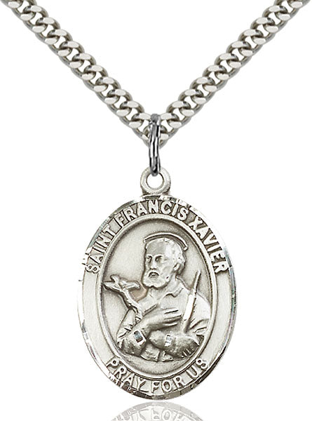 St. Francis Xavier Sterling Silver Medal