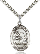 St. Joshua Sterling Silver Medal