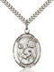 St. Kevin Sterling Silver Medal