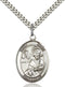 St. Mark Sterling Silver Medal