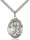 St. Martin de Porres Sterling Silver Medal