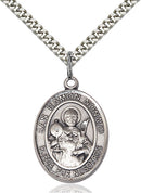 San Ramon Nonato Sterling Silver Medal